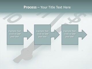 Elderly White Hold PowerPoint Template