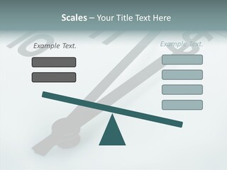 Elderly White Hold PowerPoint Template