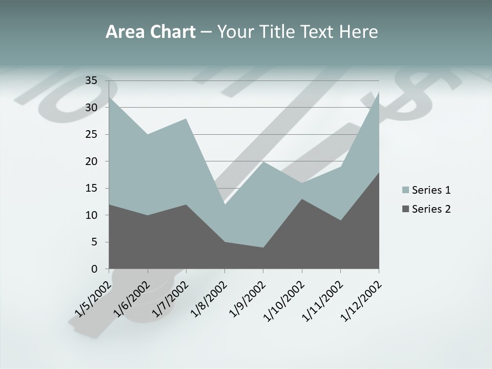 Elderly White Hold PowerPoint Template