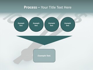 Elderly White Hold PowerPoint Template