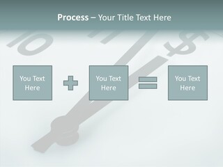 Elderly White Hold PowerPoint Template