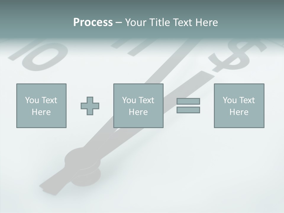 Elderly White Hold PowerPoint Template