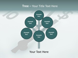 Elderly White Hold PowerPoint Template