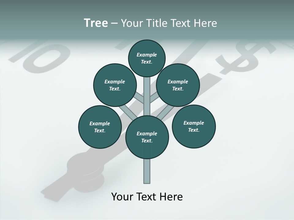 Elderly White Hold PowerPoint Template