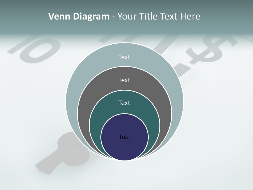 Elderly White Hold PowerPoint Template