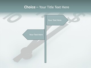 Elderly White Hold PowerPoint Template