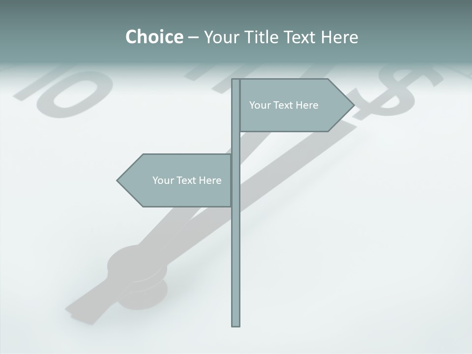 Elderly White Hold PowerPoint Template