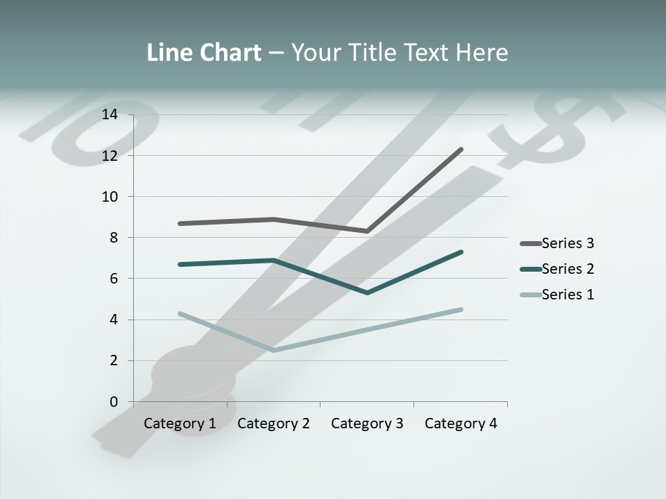 Elderly White Hold PowerPoint Template