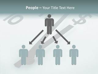 Elderly White Hold PowerPoint Template