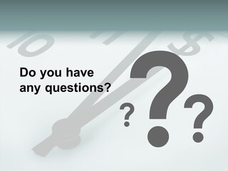 Elderly White Hold PowerPoint Template