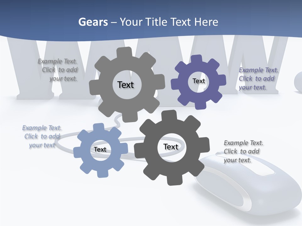 Female Old Sharing PowerPoint Template