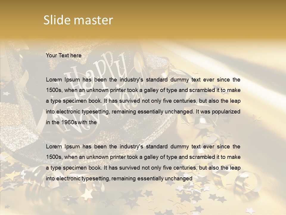 Aging Finger Women PowerPoint Template