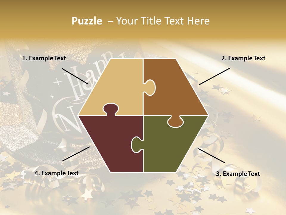 Aging Finger Women PowerPoint Template