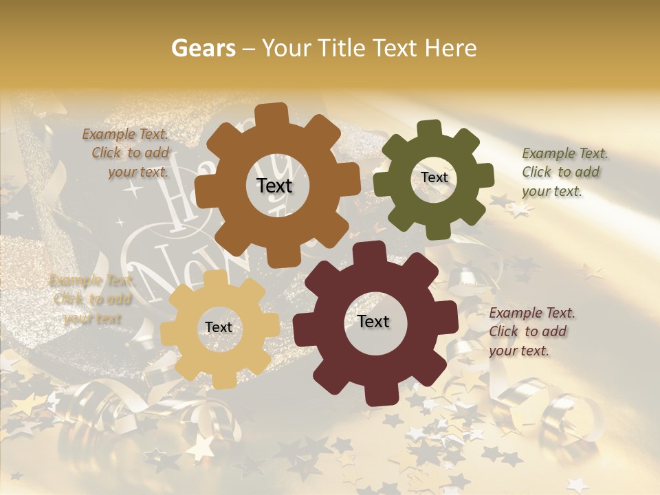 Aging Finger Women PowerPoint Template