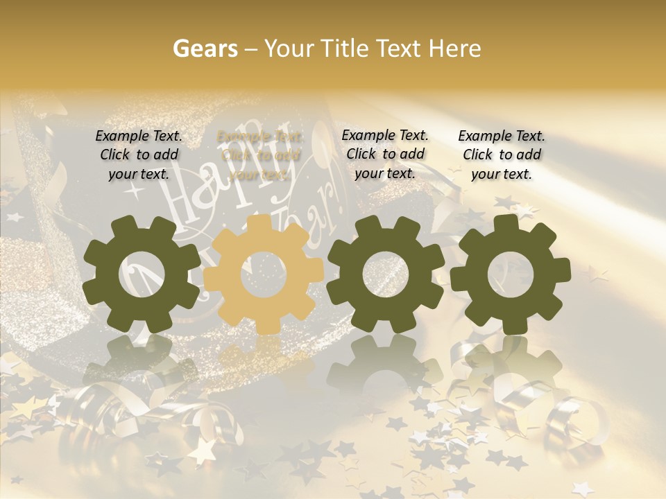 Aging Finger Women PowerPoint Template