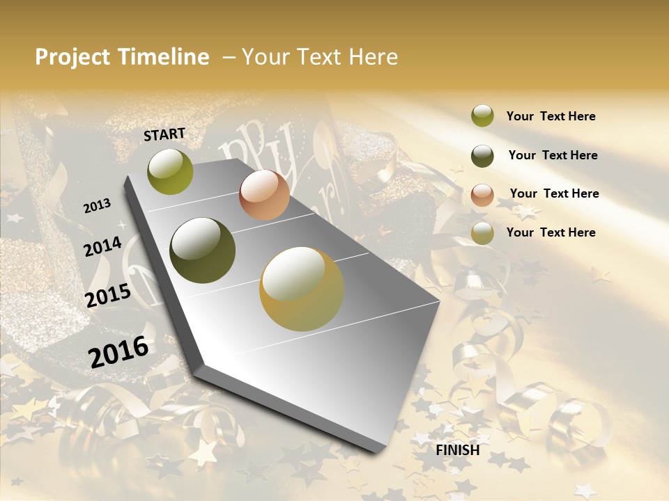 Aging Finger Women PowerPoint Template