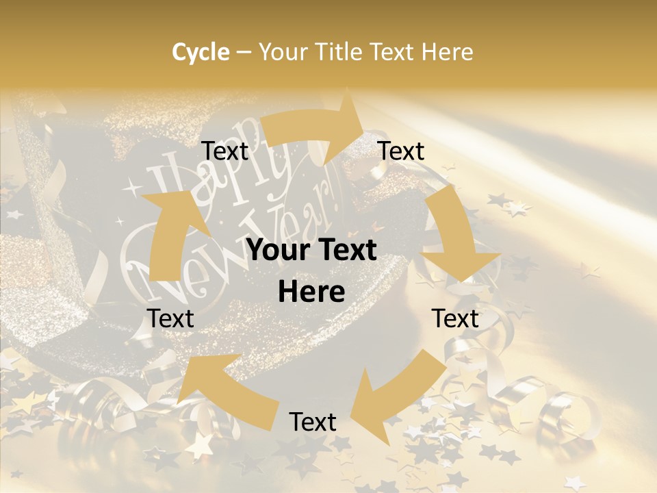 Aging Finger Women PowerPoint Template