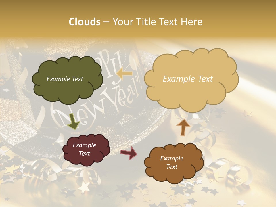 Aging Finger Women PowerPoint Template