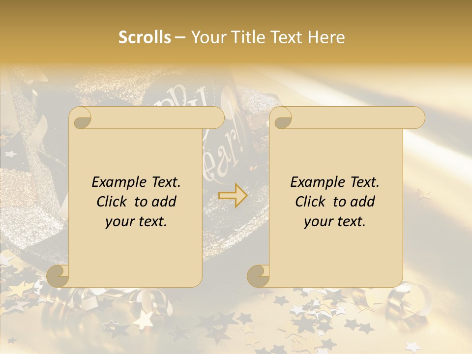 Aging Finger Women PowerPoint Template