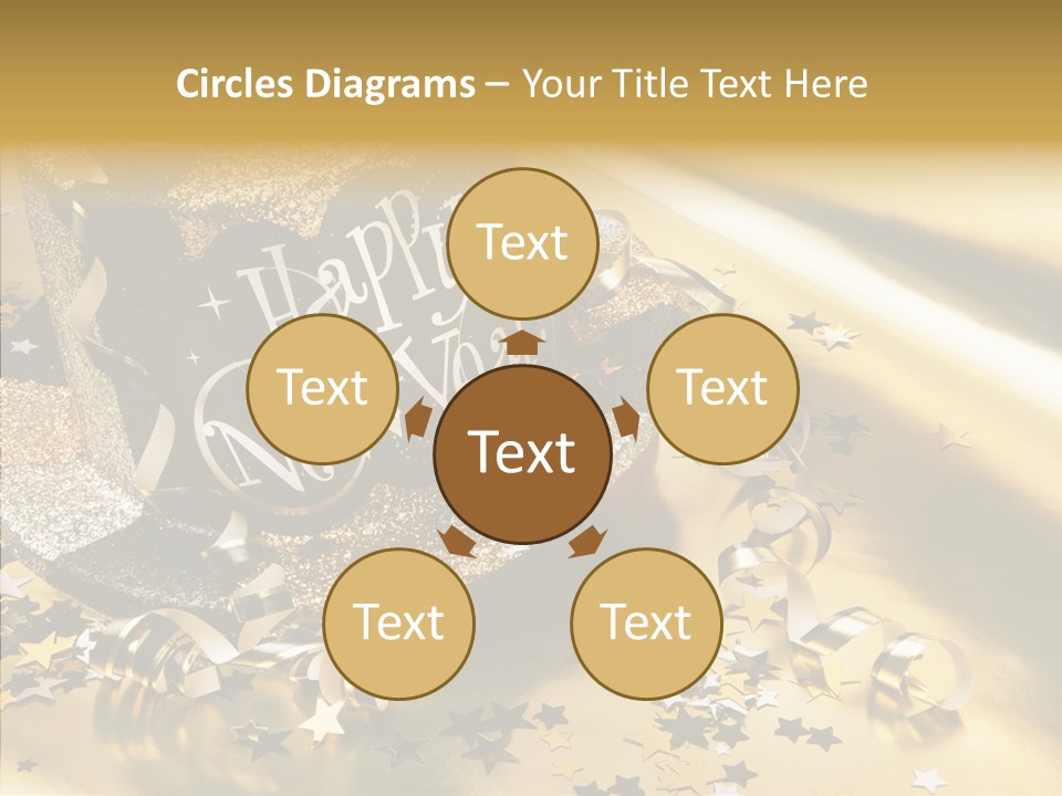 Aging Finger Women PowerPoint Template