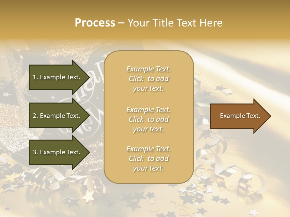 Aging Finger Women PowerPoint Template