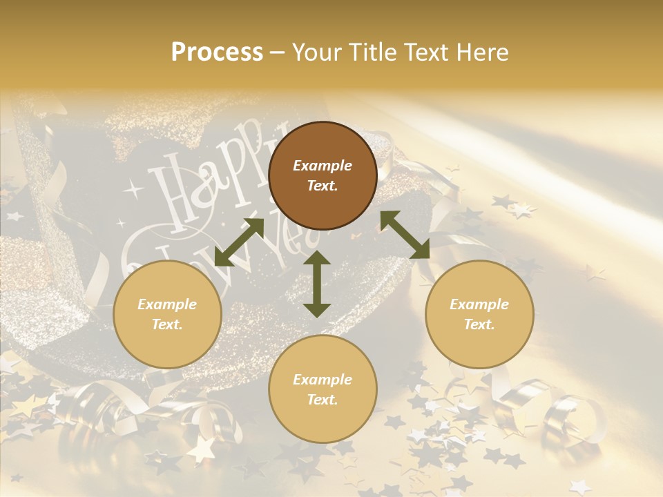 Aging Finger Women PowerPoint Template