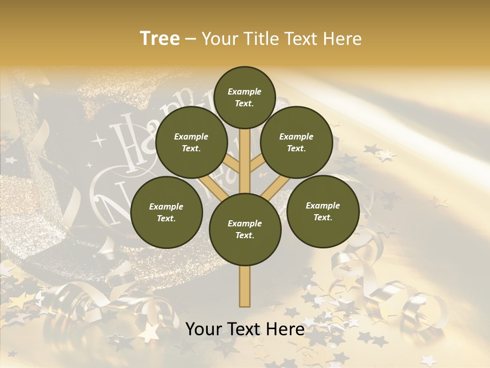 Aging Finger Women PowerPoint Template