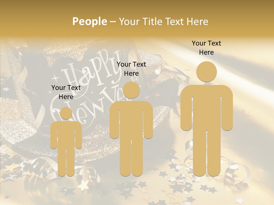 Aging Finger Women PowerPoint Template