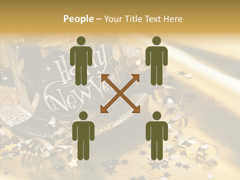 Aging Finger Women PowerPoint Template