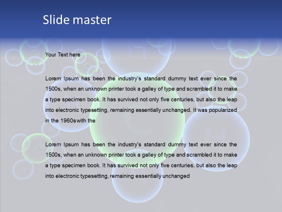 Togetherness Finger Elder PowerPoint Template