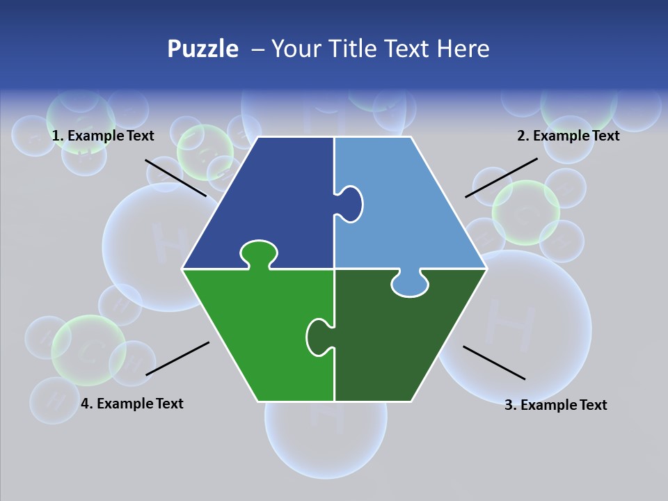 Togetherness Finger Elder PowerPoint Template