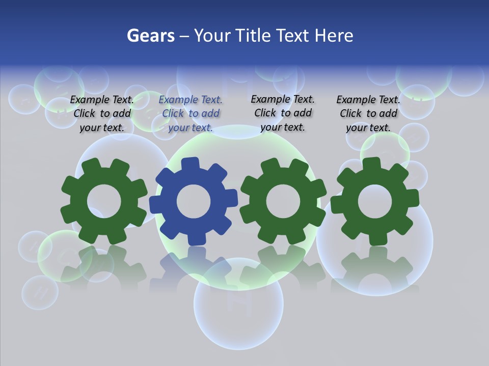 Togetherness Finger Elder PowerPoint Template