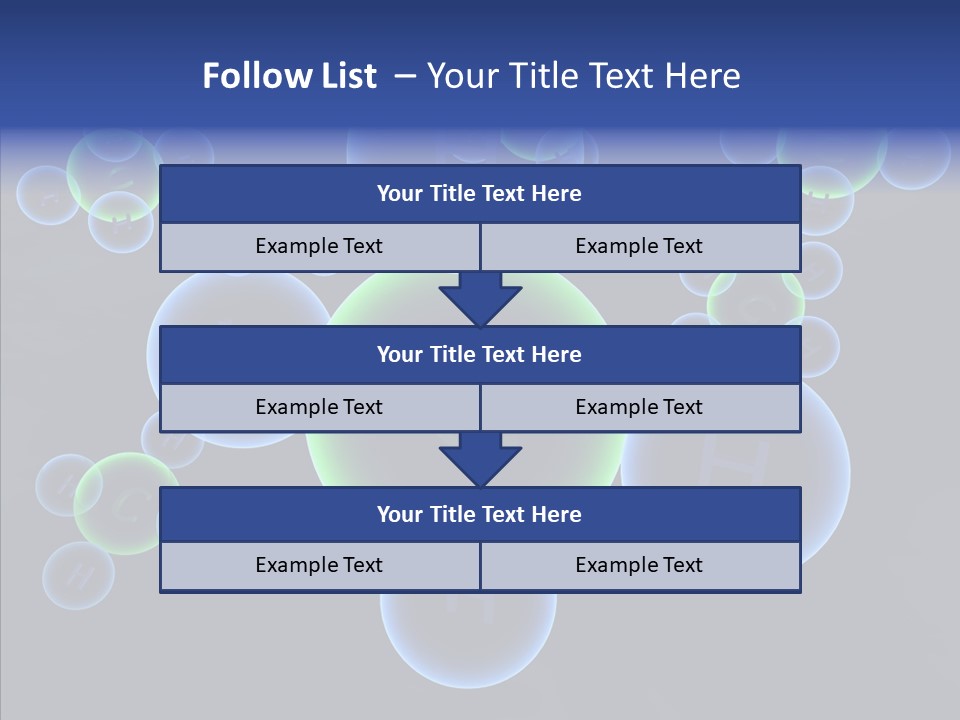 Togetherness Finger Elder PowerPoint Template