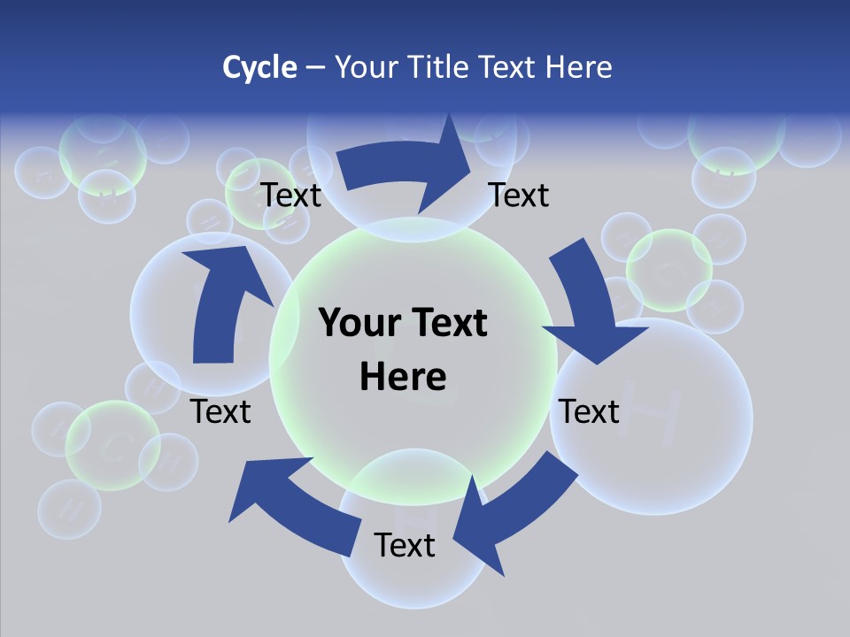 Togetherness Finger Elder PowerPoint Template