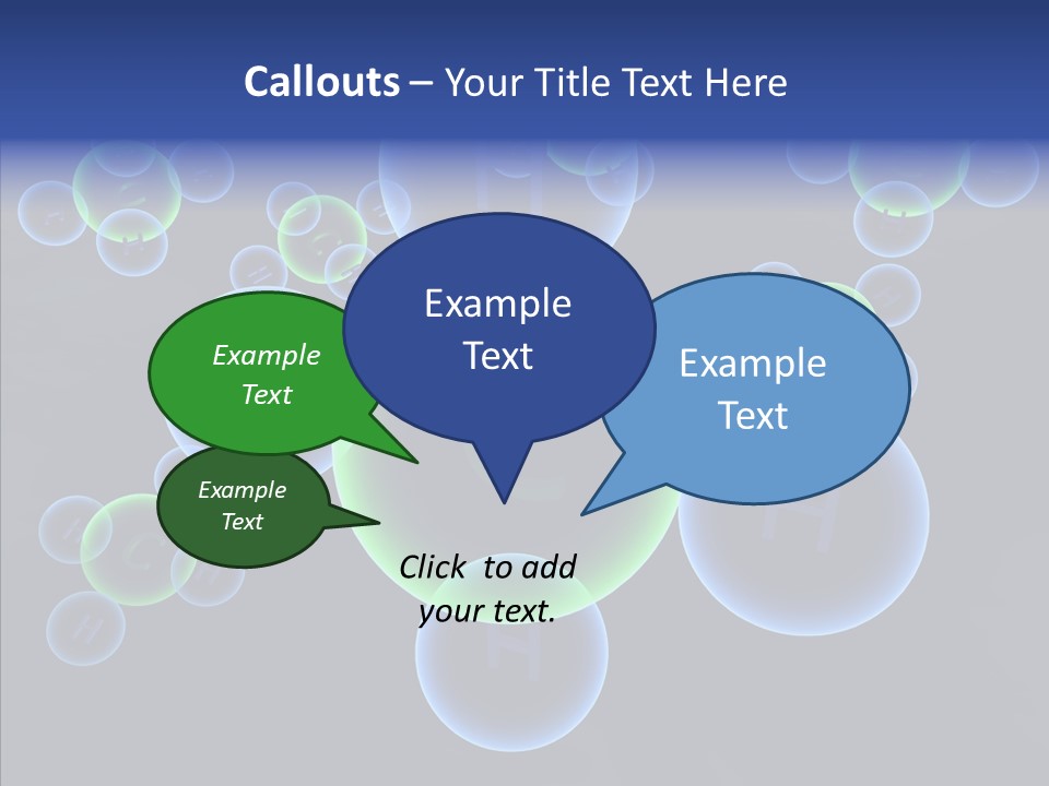 Togetherness Finger Elder PowerPoint Template