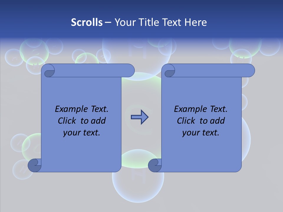 Togetherness Finger Elder PowerPoint Template