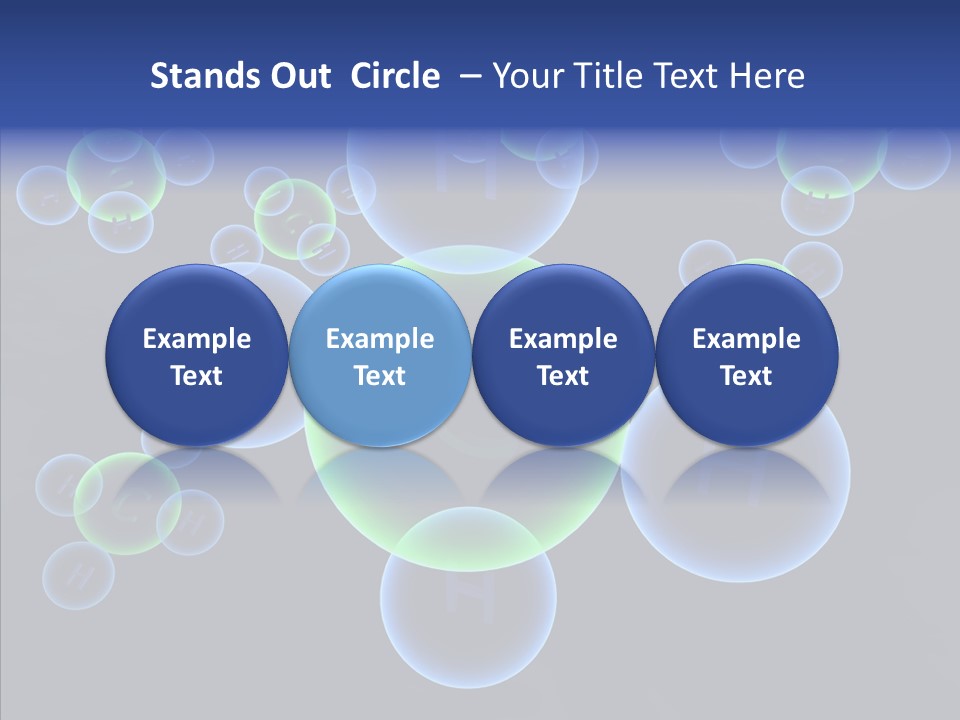 Togetherness Finger Elder PowerPoint Template