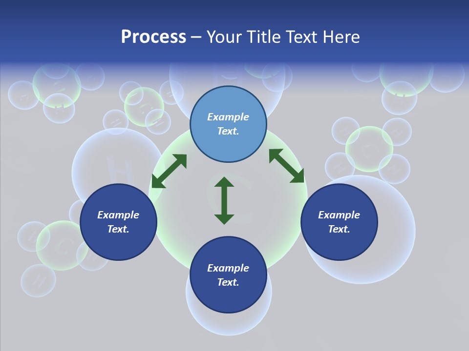 Togetherness Finger Elder PowerPoint Template