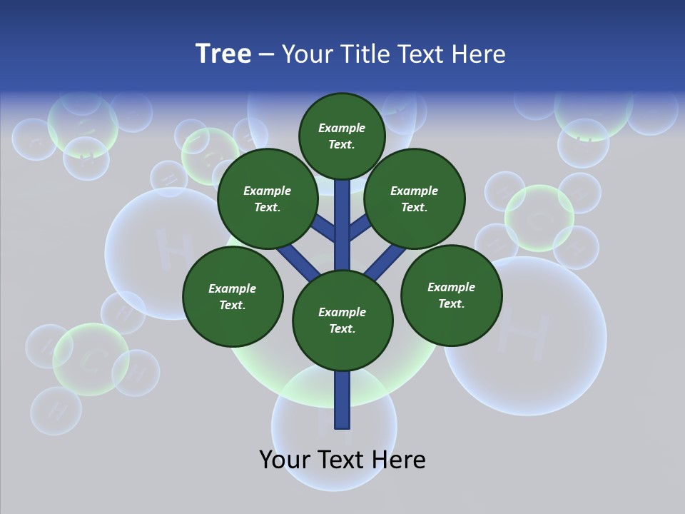 Togetherness Finger Elder PowerPoint Template