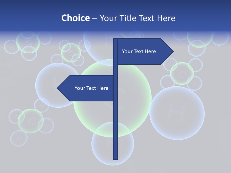 Togetherness Finger Elder PowerPoint Template