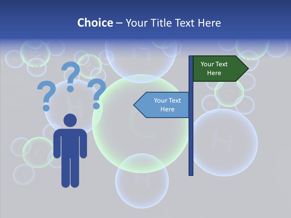Togetherness Finger Elder PowerPoint Template