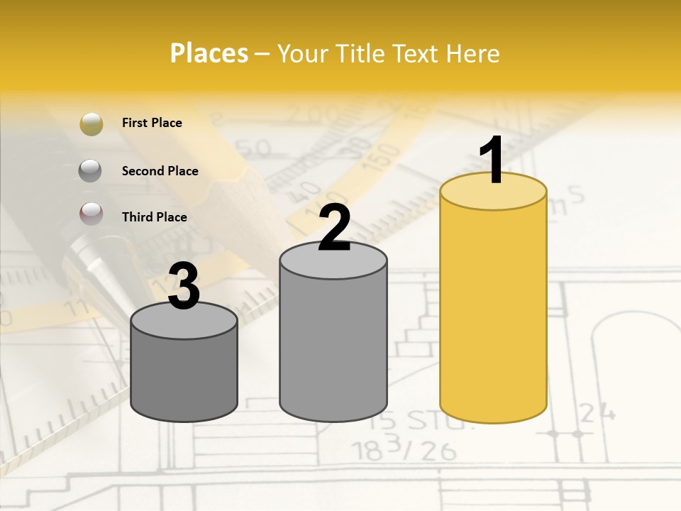 Young Grandmother Elder PowerPoint Template