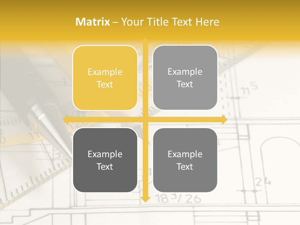 Young Grandmother Elder PowerPoint Template