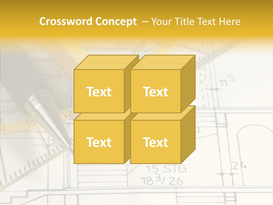 Young Grandmother Elder PowerPoint Template