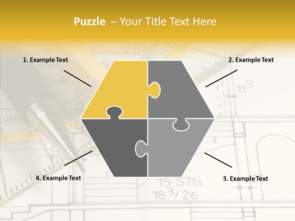 Young Grandmother Elder PowerPoint Template