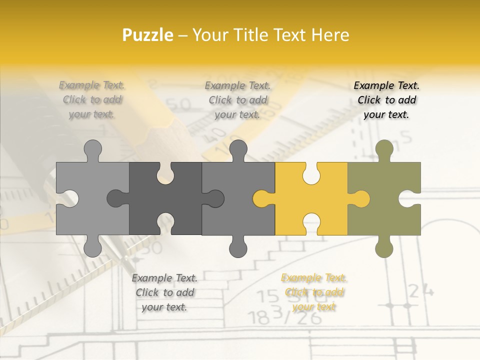 Young Grandmother Elder PowerPoint Template