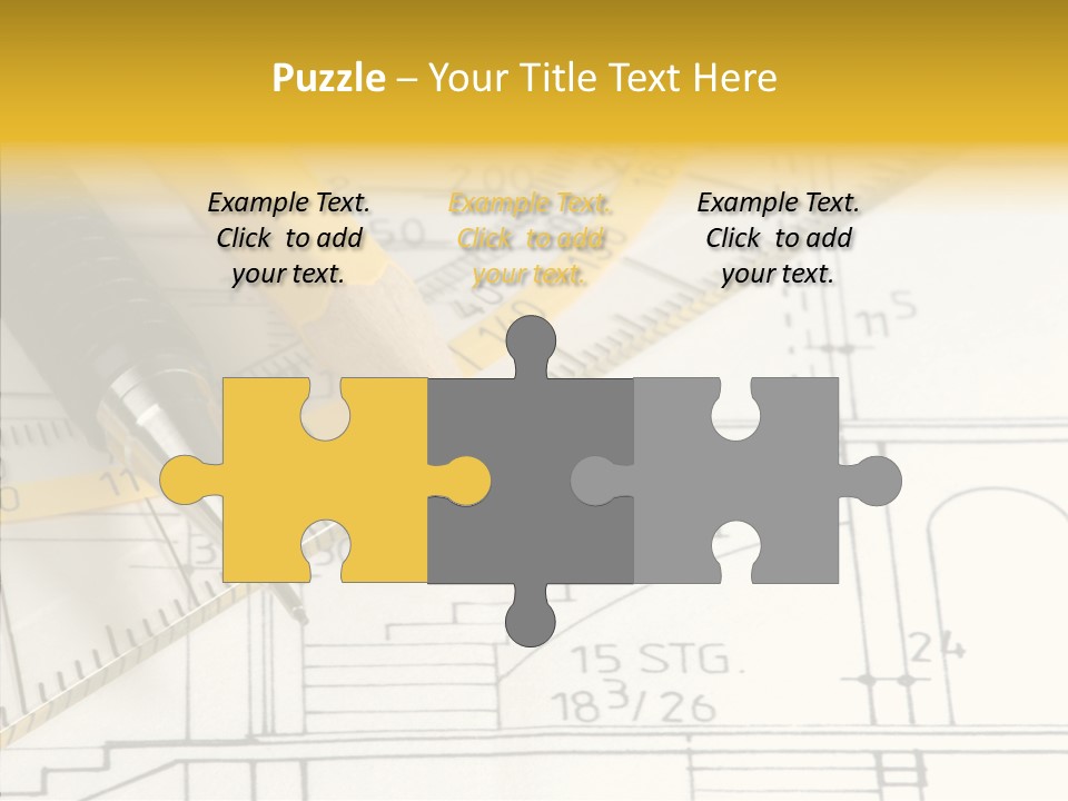 Young Grandmother Elder PowerPoint Template