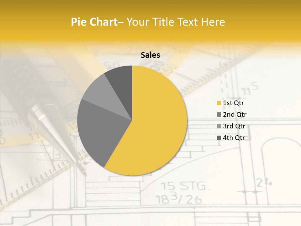 Young Grandmother Elder PowerPoint Template