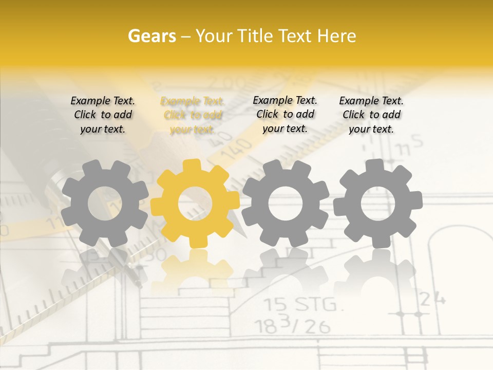 Young Grandmother Elder PowerPoint Template