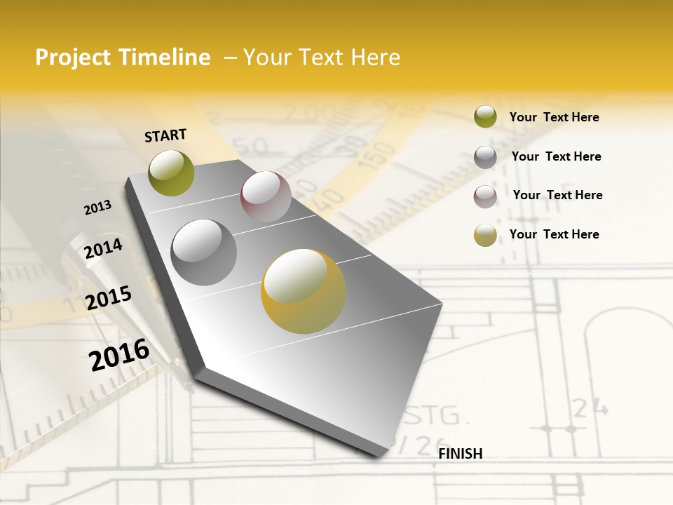 Young Grandmother Elder PowerPoint Template